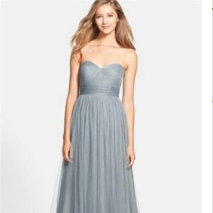 Jenny Yoo Annabelle Bridesmaid Dress- Mayan Blue